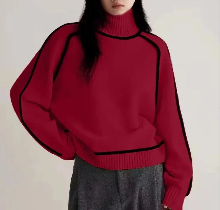 Sigrid - Rollkragen-Pullover