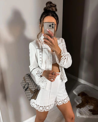 Gabi - Bluse mit Shorts