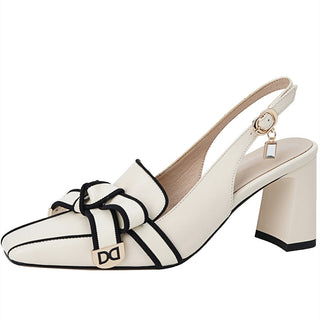 Malia - Retro-Lederpumps