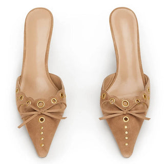 Tomke - High Heels in Wildlederoptik