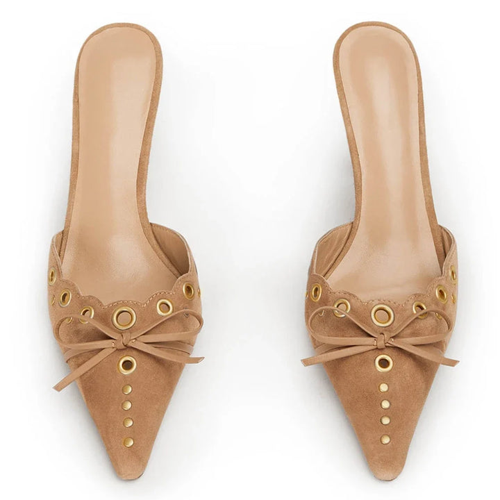 Tomke - High Heels in Wildlederoptik