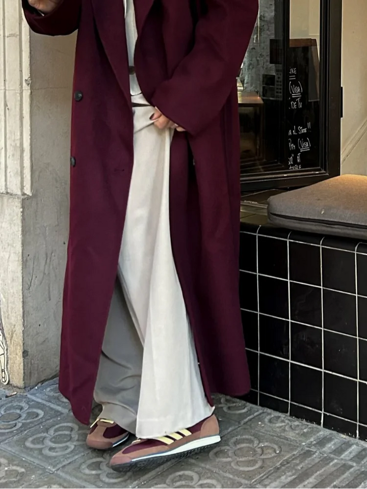 Alina - Gefütterter Wollmantel