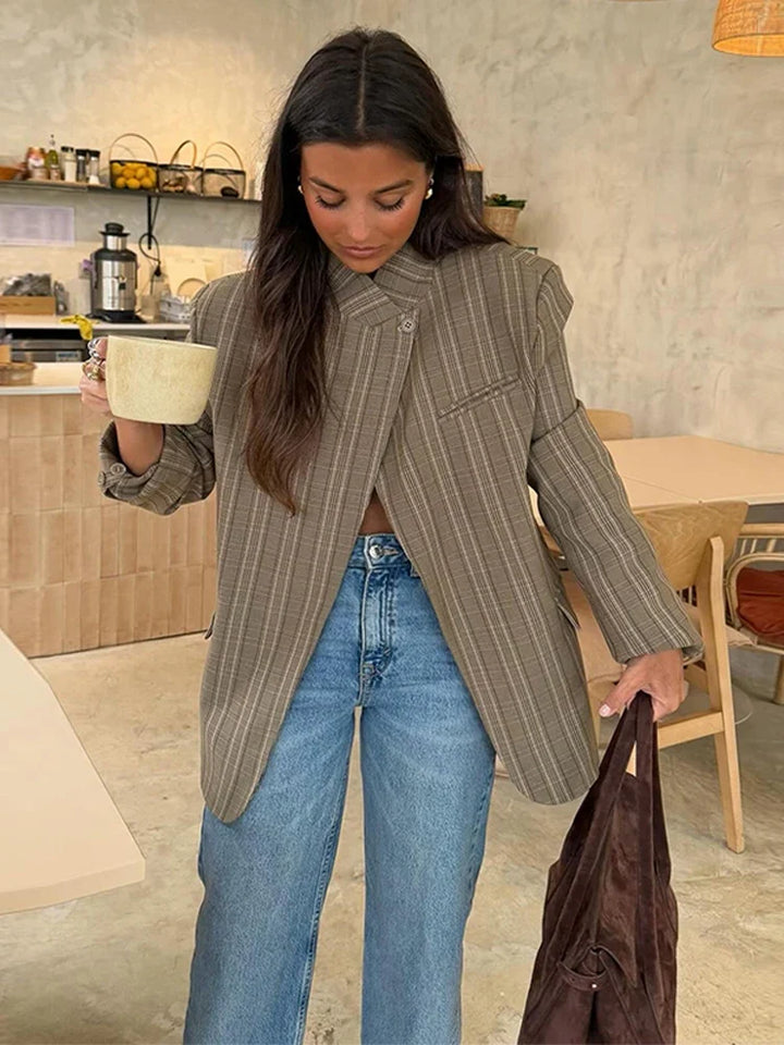 Claudia - Karo-Blazer