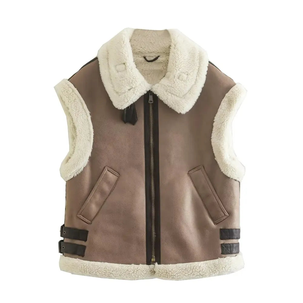 Emilia - Lammfelljacke