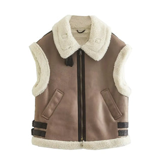 Emilia - Lammfelljacke