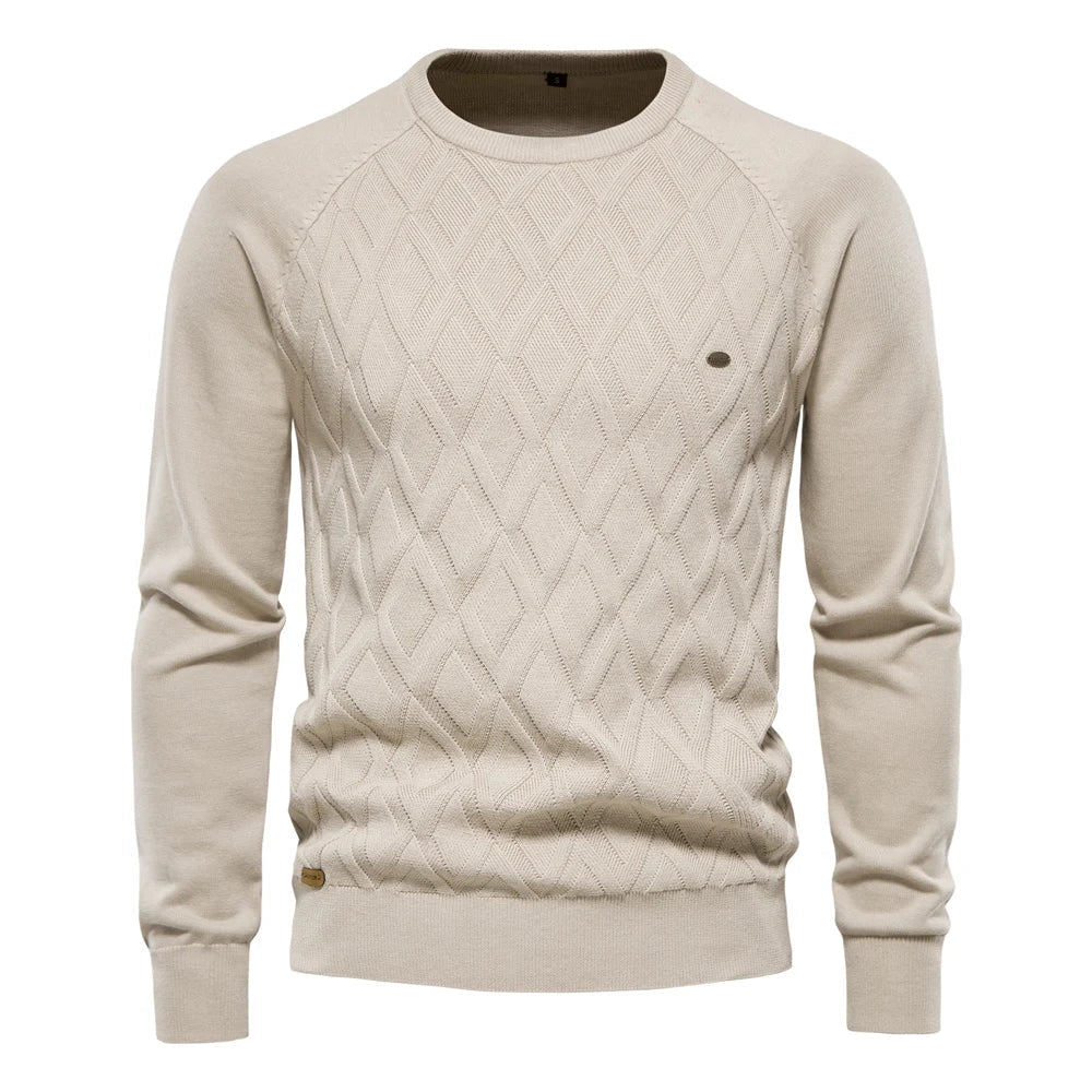 Werner - Pullover mit Rautenmuster