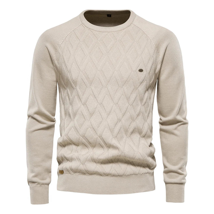 Werner - Pullover mit Rautenmuster