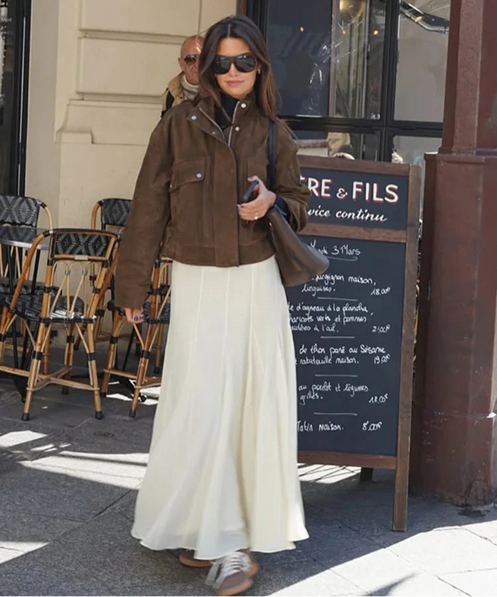 Monika - Jacke in Wildlederoptik
