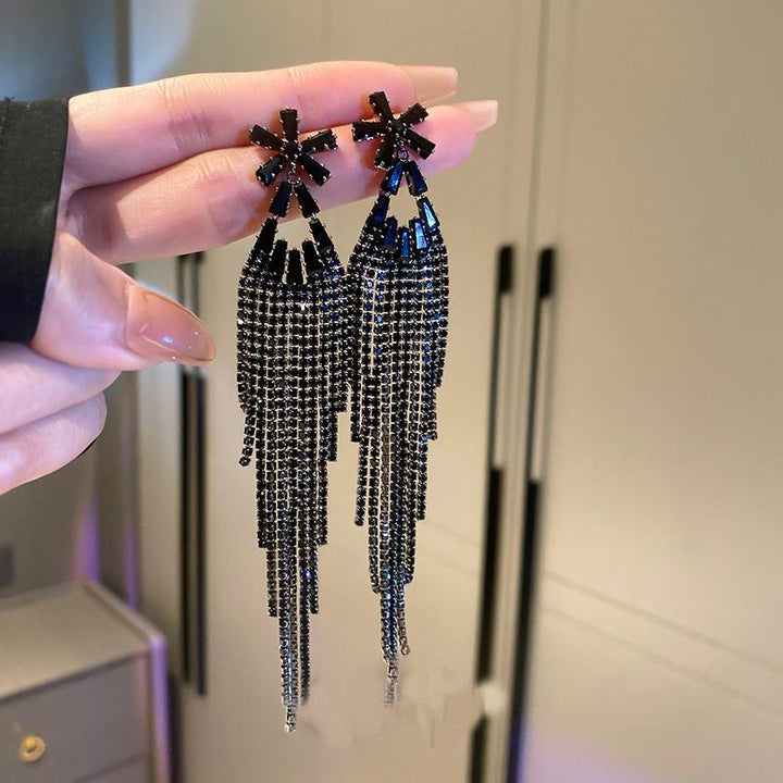 Ute - Strass-Ohrringe