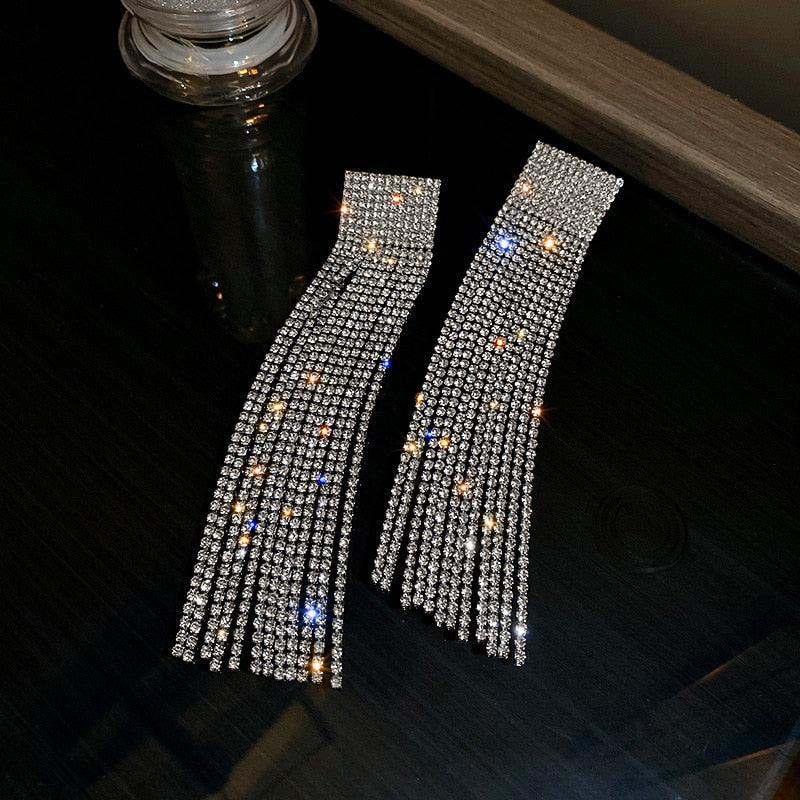 Ute - Strass-Ohrringe