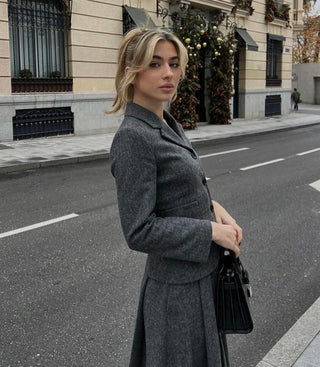 Marie - Baumwollset mit Hemdbluse
