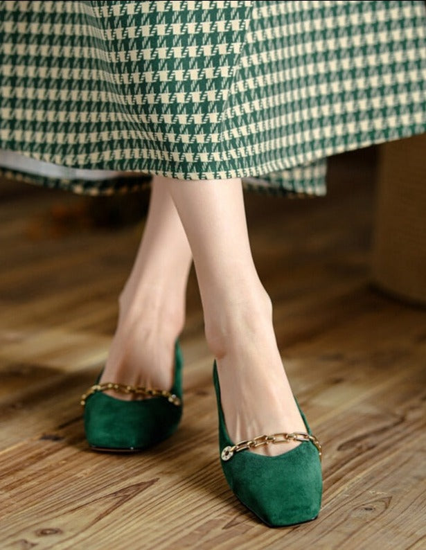 Lene - Lederslipper