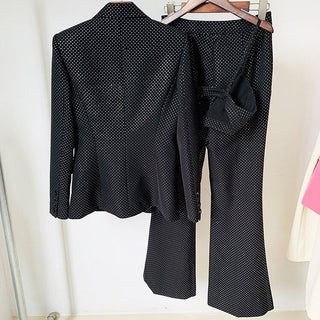 Alma - Glitzer-Blazer-Set