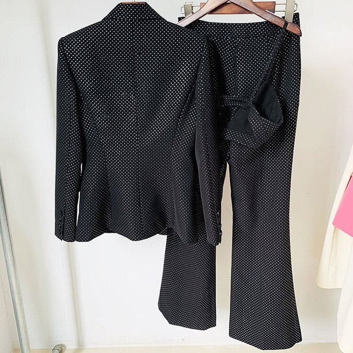 Alma - Glitzer-Blazer-Set