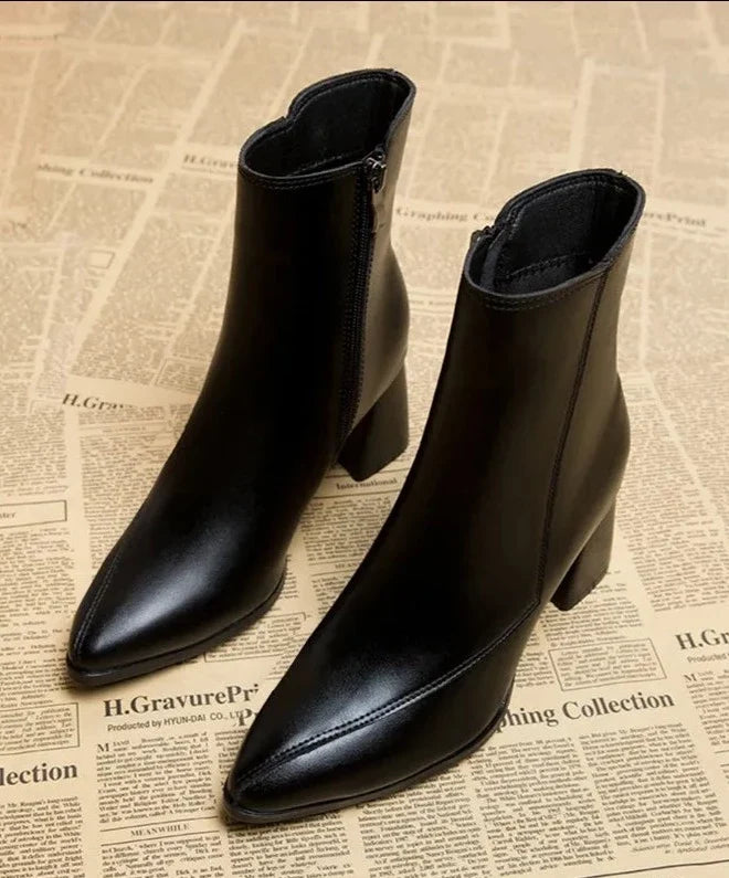Ute - Stiefeletten mit Blockabsatz