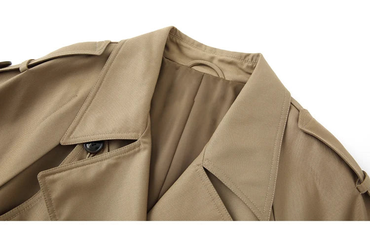 Malin - Zweireihiger Trenchcoat