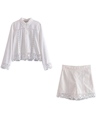 Gabi - Bluse mit Shorts