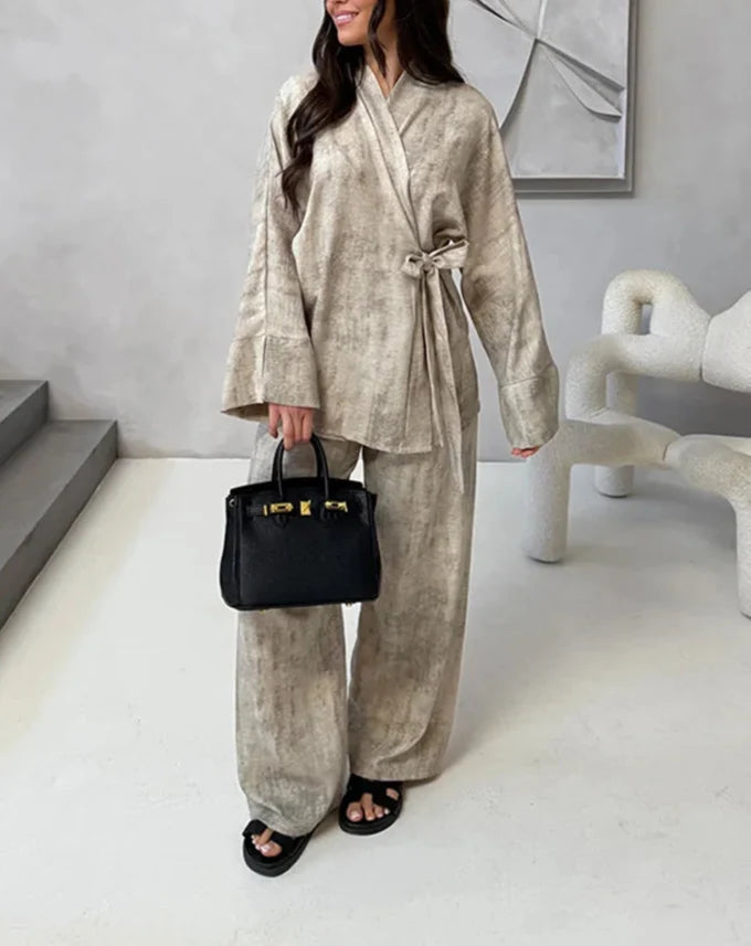 Vera - Oversized Hemd-Set