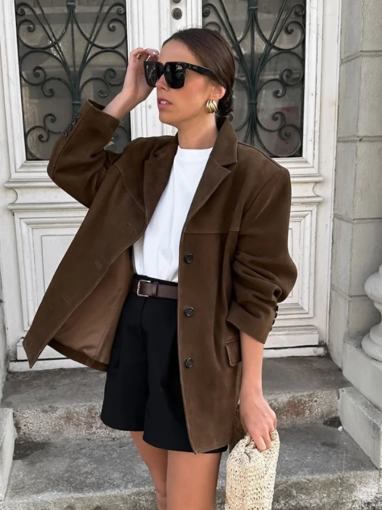 Charlotte - Wildlederjacke