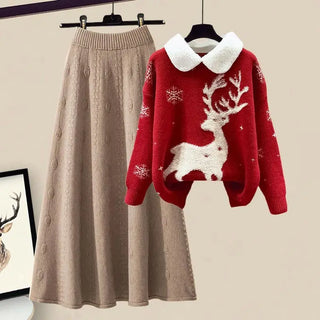 Amalia - Set mit Winterprint