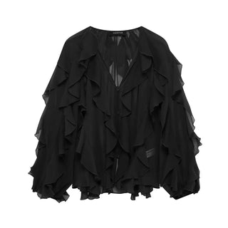 Hilde - Chiffonbluse