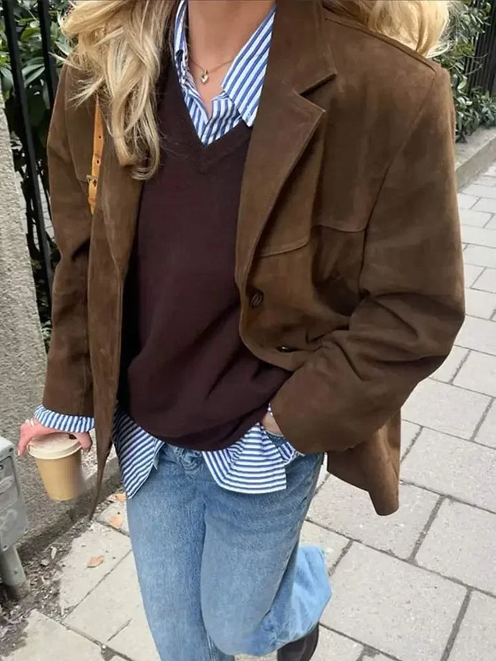 Charlotte - Wildlederjacke
