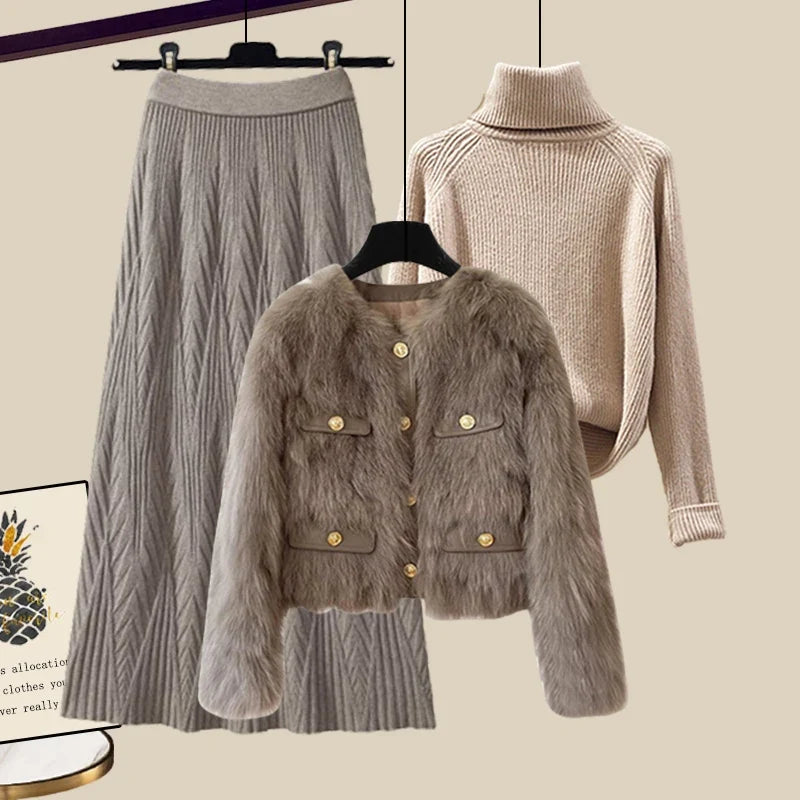 Aurelia - Dreiteiliges Strickset