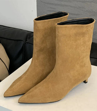 Wilma - Stiefeletten in Wildlederoptik