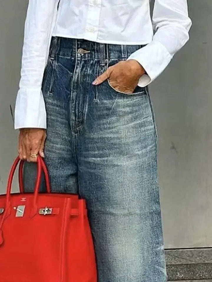Sabine - Wide Leg Jeans