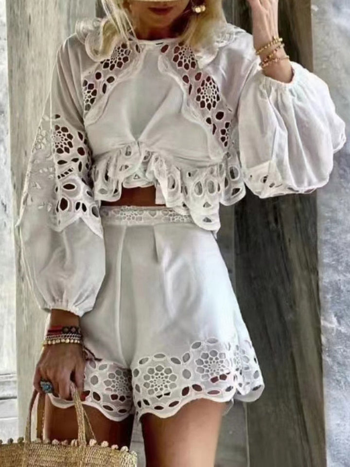 Mathilda - Bluse mit Shorts