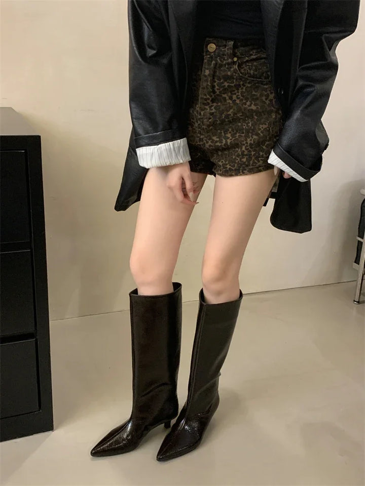 Sandy - Kniehohe Stiefel