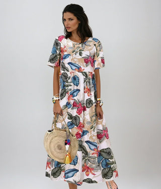 Nina - Sommerkleid mit Blumen