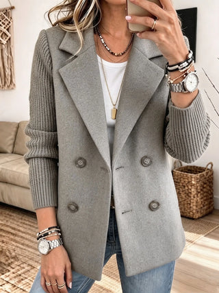 Carla - Blazer mit Strickärmeln