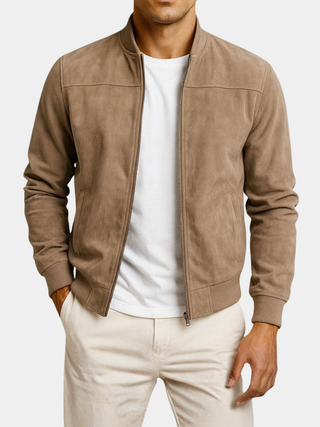 Michael - Jacke in Wildlederoptik