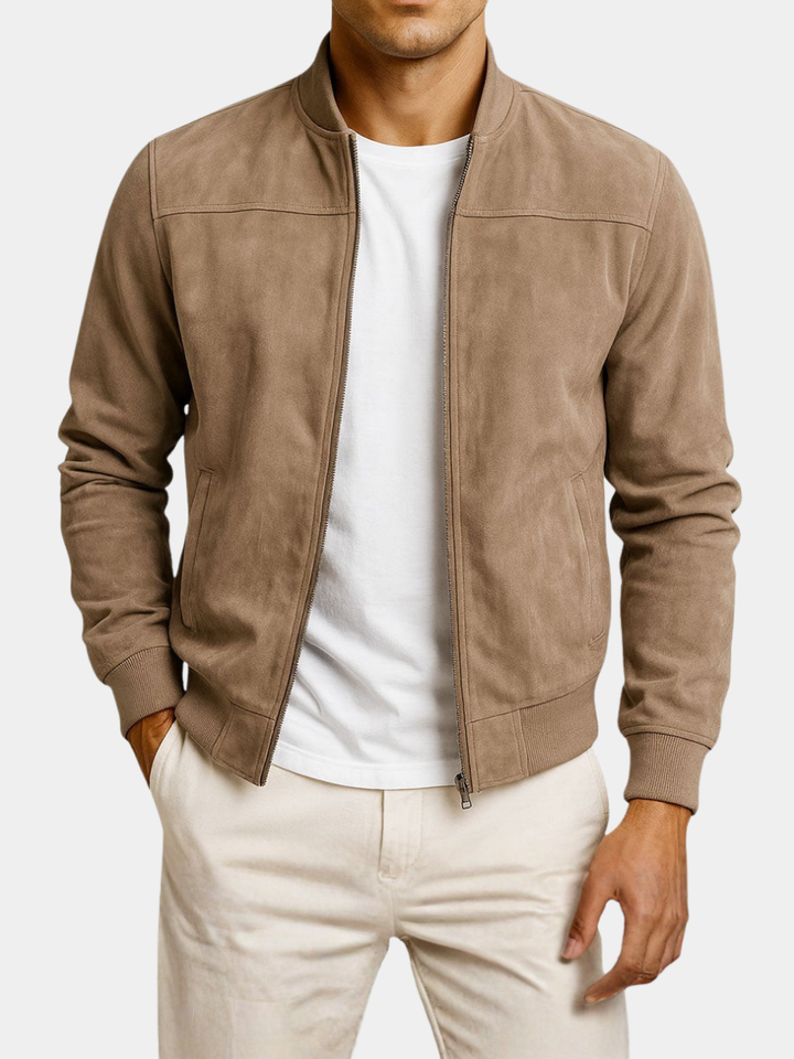 Michael - Jacke in Wildlederoptik