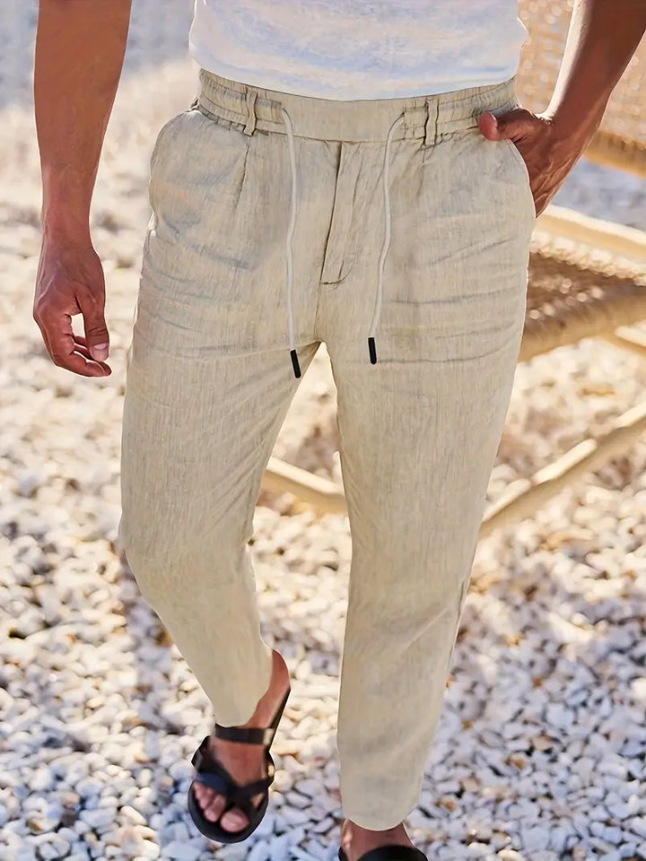 Jörg - Weite Hose mit Kordel