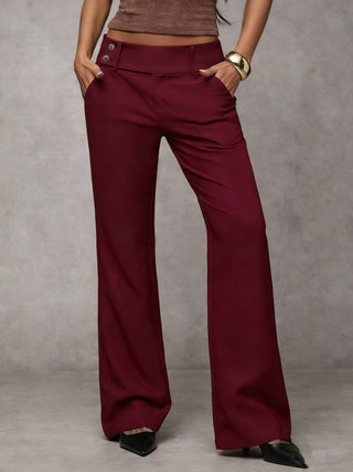 Duna - Weite Hose mit hohem Bund