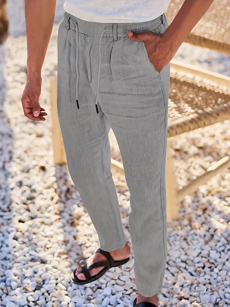 Jörg - Weite Hose mit Kordel