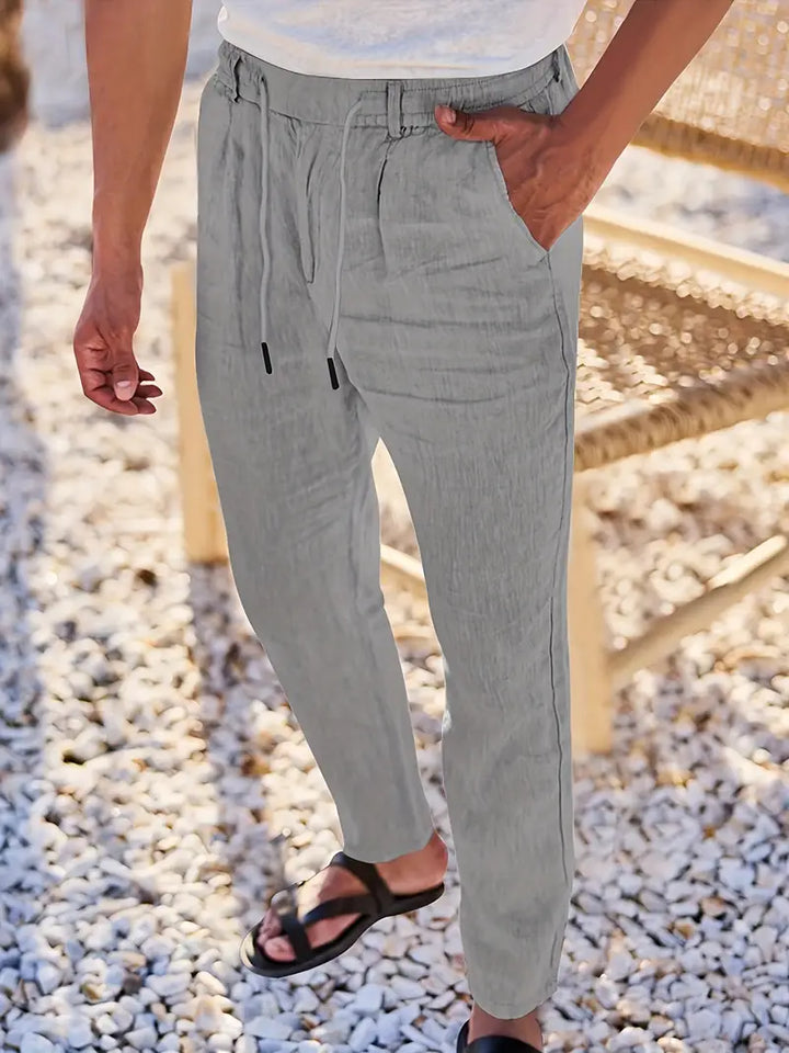 Jörg - Weite Hose mit Kordel