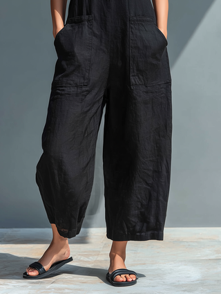 Amalia - Ärmelloser Jumpsuit
