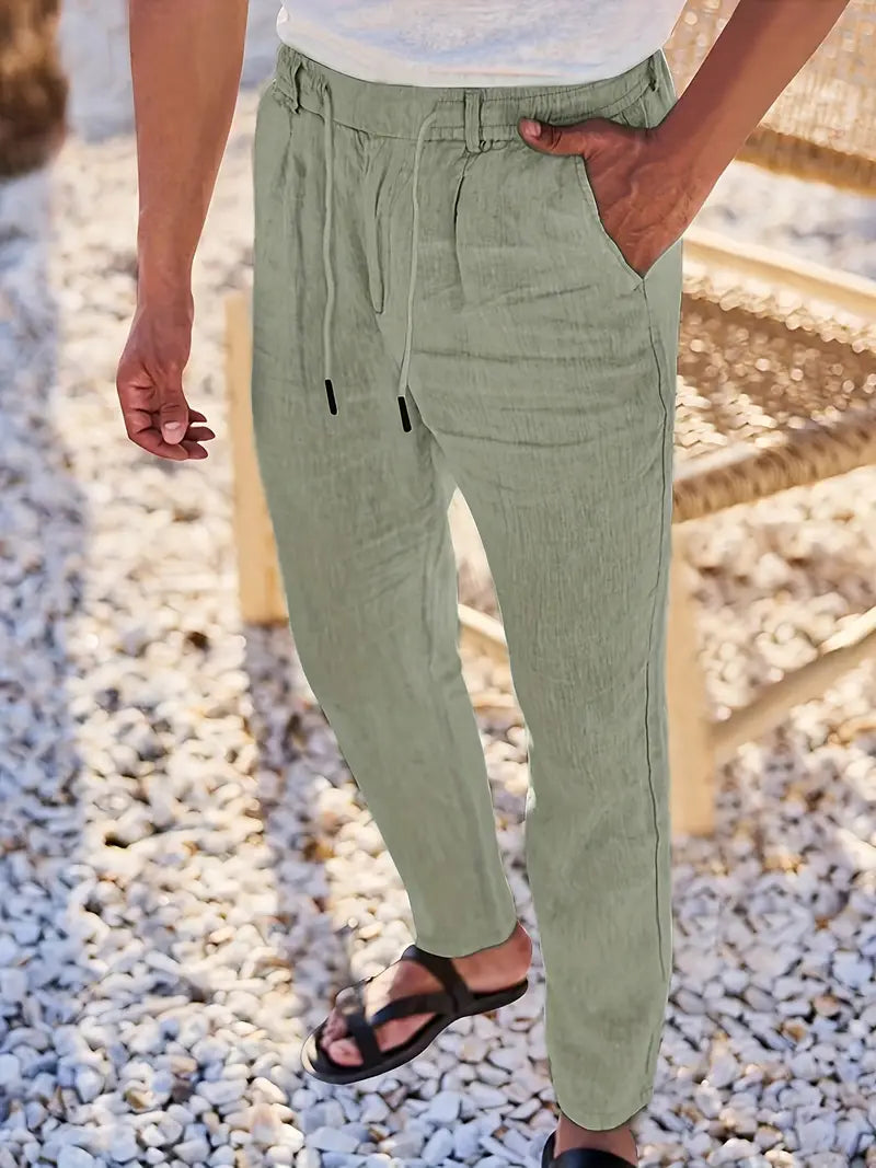 Jörg - Weite Hose mit Kordel