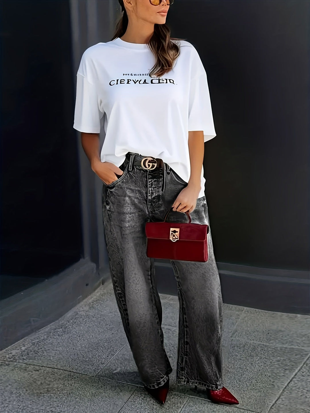 Simone - Jeans Grau