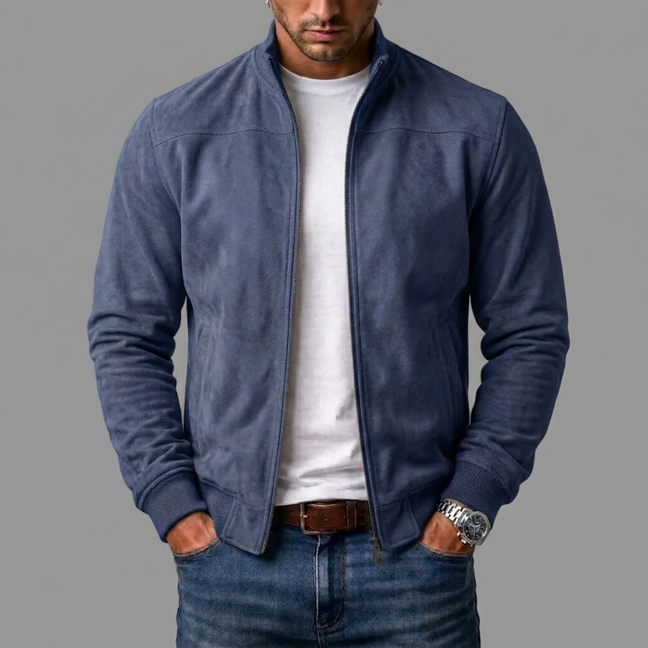 Moritz - Bomberjacke in Wildlederoptik