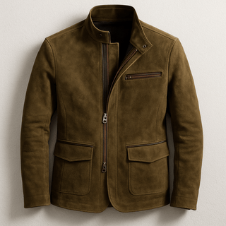 Volker - Jacke in Wildlederoptik