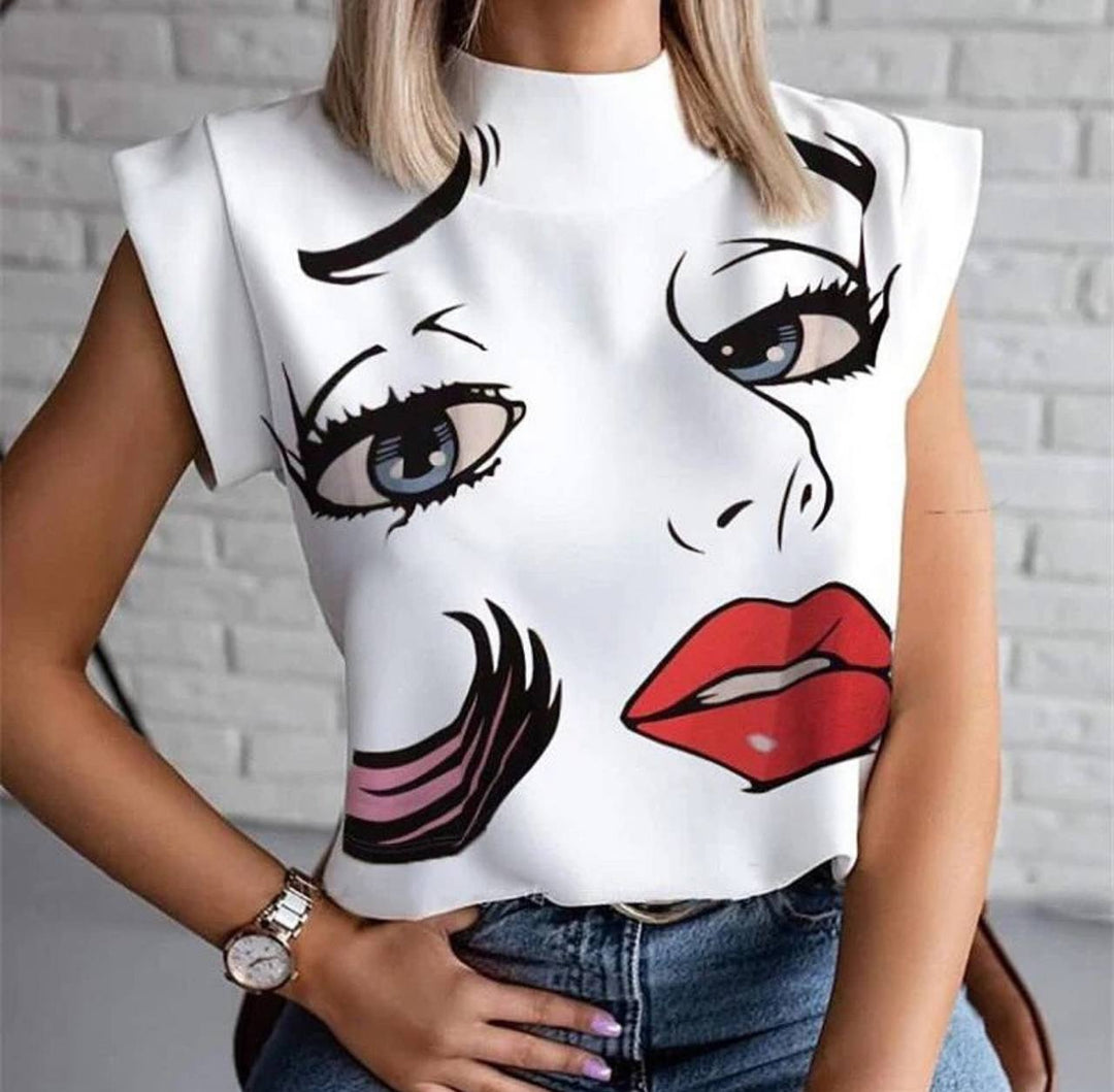 Hildegard - Print-Top