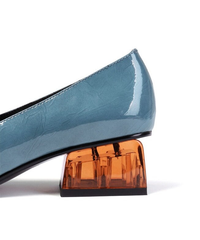 Zoe - Lederschuhe mit Kette