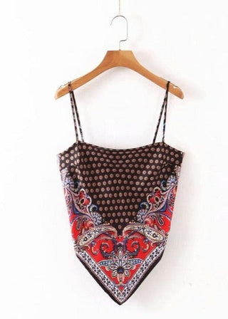 Simone - Satin-Top