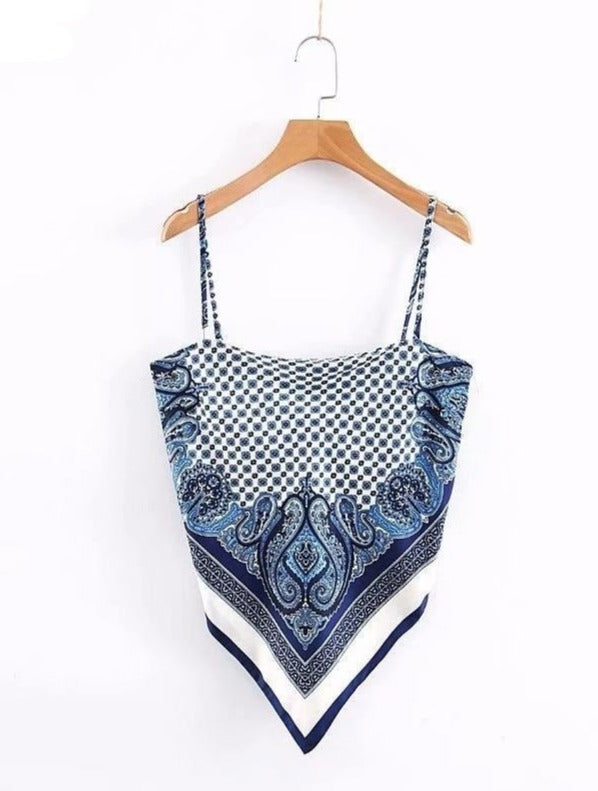 Simone - Satin-Top