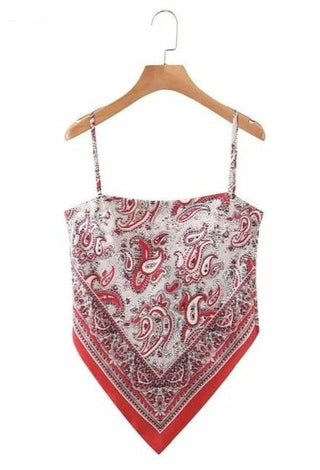 Simone - Satin-Top