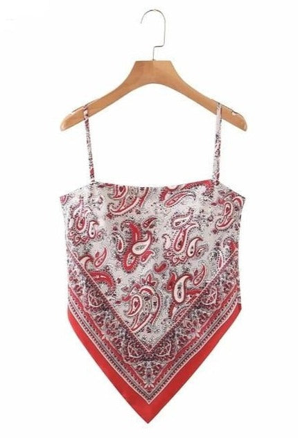 Simone - Satin-Top